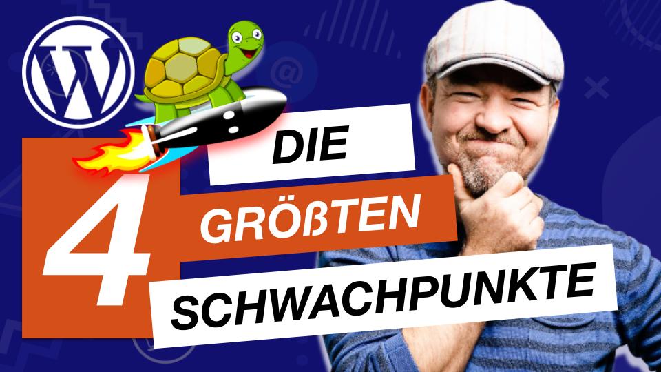 4 WordPress-Schwachstellen & sofort anwendbare Lösungen